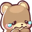 Emoji bear_sad