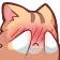 Emoji cat_blush