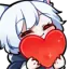 Emoji chara_neko_heart
