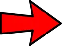 Emoji fleche_rouge