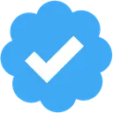 Emoji nuage_check_bleu_