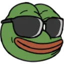 Emoji pepe_sunglasses