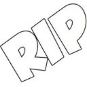 Emoji rip