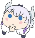 Emoji thinkingfaceanime