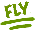 Emoji fly