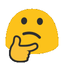 Emoji blob_think