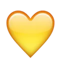 Emoji coeurjaune