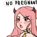 Emoji nopregnant