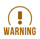 Emoji warning