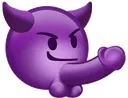 Emoji bite_diabolique