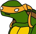 Emoji turtle_yellow