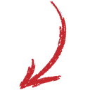 Emoji flecherouge