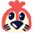 Emoji A_NE_parrot_see