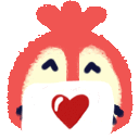 Emoji A_NE_parrot_Heart