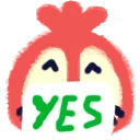Emoji NE_parrot_YES