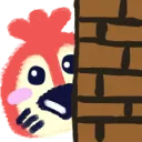 Emoji NE_parrot_shy_hide
