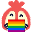 Emoji NE_parrot_gay