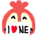 Emoji NE_parrot_FAN