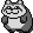 Emoji rollraccoon