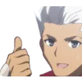 Emoji archer_thumbup