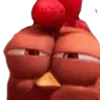 Emoji Poule_regarde