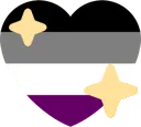 Emoji asexuel