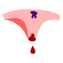 Emoji BloodyPanties