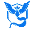 Emoji bleu