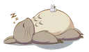 Emoji 6974_sleeping_totoro