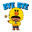 Emoji BrawlStars_Leon_bye