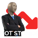 Emoji zwnot_stonks