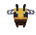 Emoji Minecraft_Bee_turned