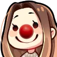 Emoji clown