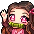 Emoji NezukoHey
