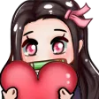 Emoji NezukoLove