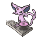 Emoji Pokemon_Espeon_DJ