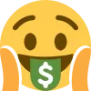 Emoji money_scream