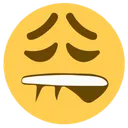 Emoji meme_levres_mordues