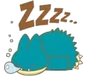 Emoji sleep