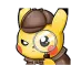 Emoji pikachu_detective