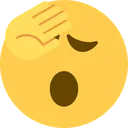 Emoji jaune_drama