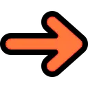 Emoji fleche_orange