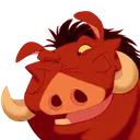 Emoji Pumbaa