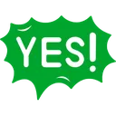 Emoji yes