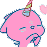 Emoji heartkisslicorn1
