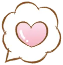 Emoji heart_bubble