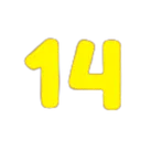 Emoji number_14