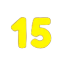 Emoji number_15