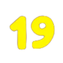 Emoji number_19