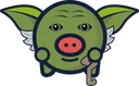 Emoji piggy_yoda
